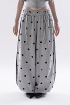 Corded sweat pants