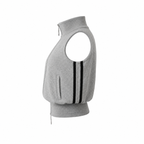 Ring zip sleeveles tops