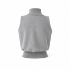 Ring zip sleeveles tops