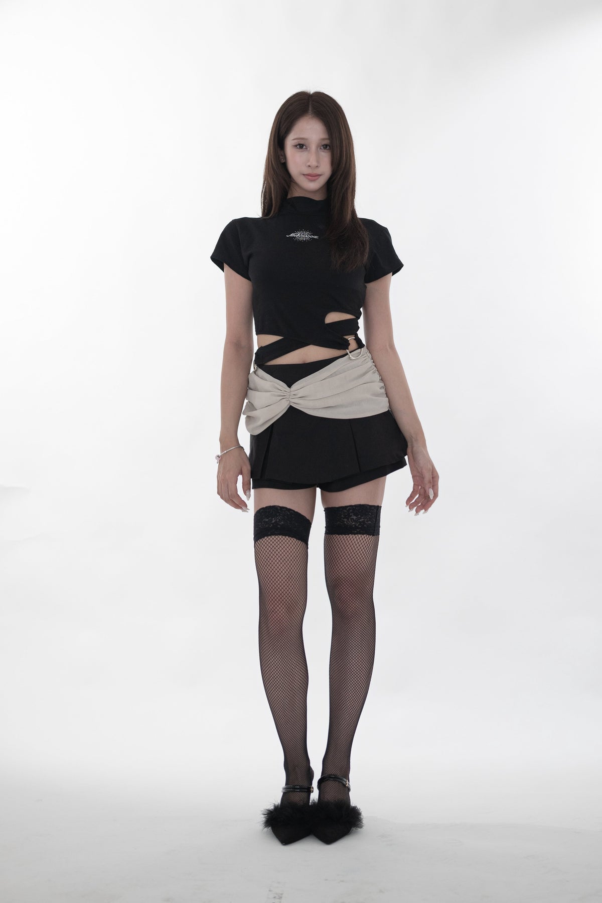 Twist waist ring tops