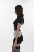 Twist waist ring tops