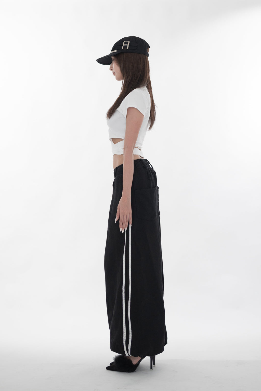 Twist waist ring tops