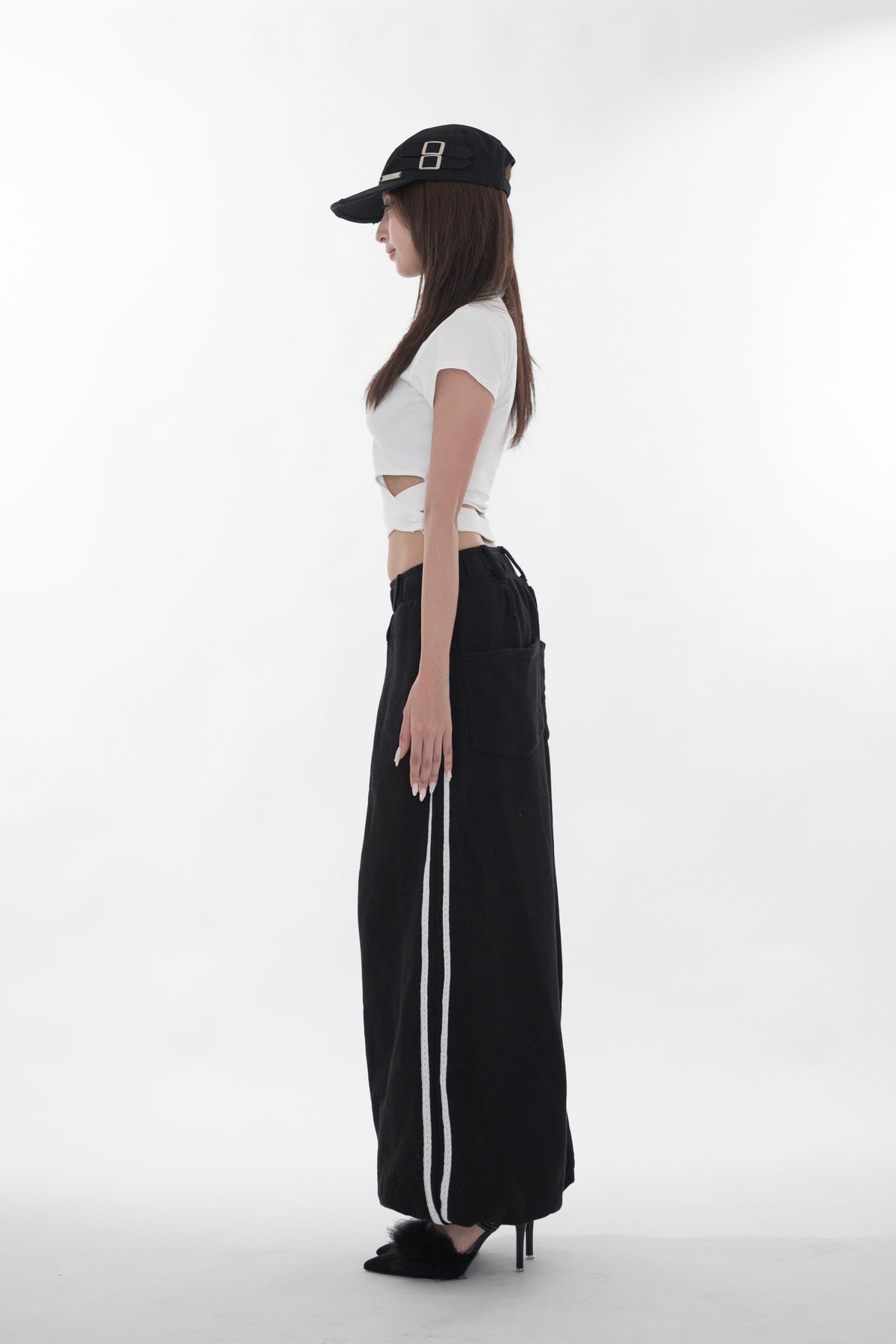Twist waist ring tops