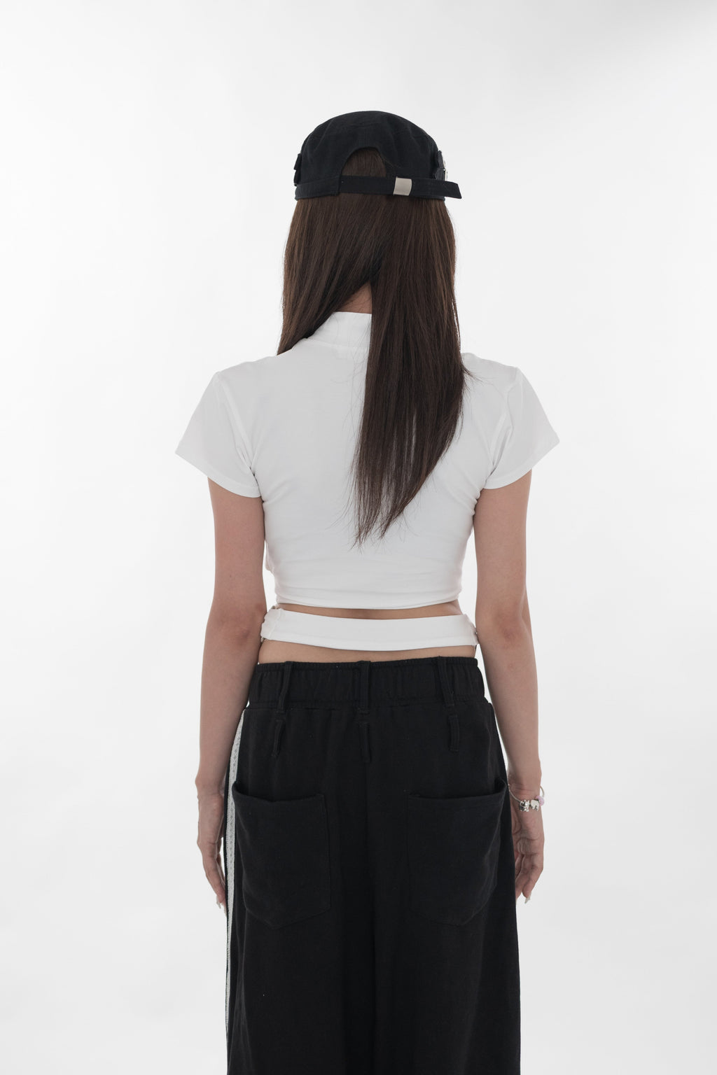 Twist waist ring tops