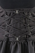 【PRE-ORDER】lace-up bolero dress set