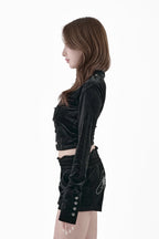 Velour Napoleon Tops