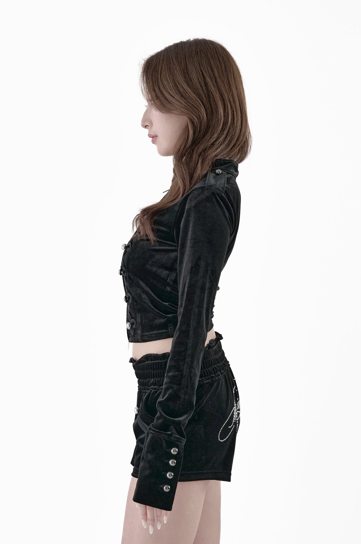 Velour Napoleon Tops