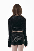 Velour Napoleon Tops