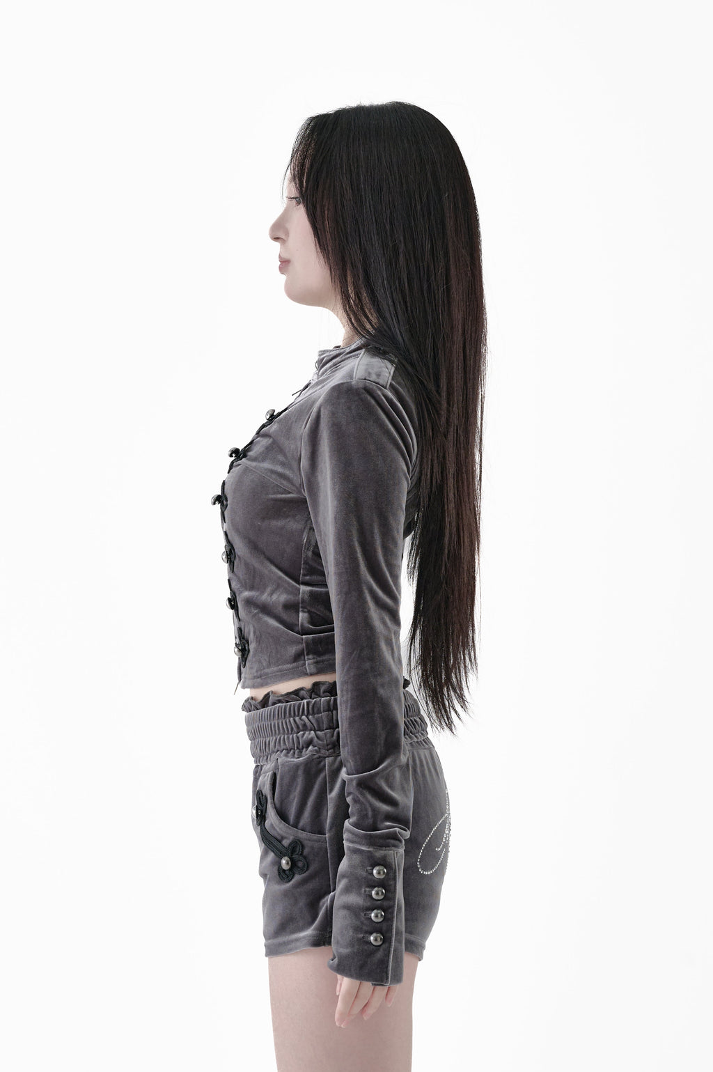 Velour Napoleon Tops