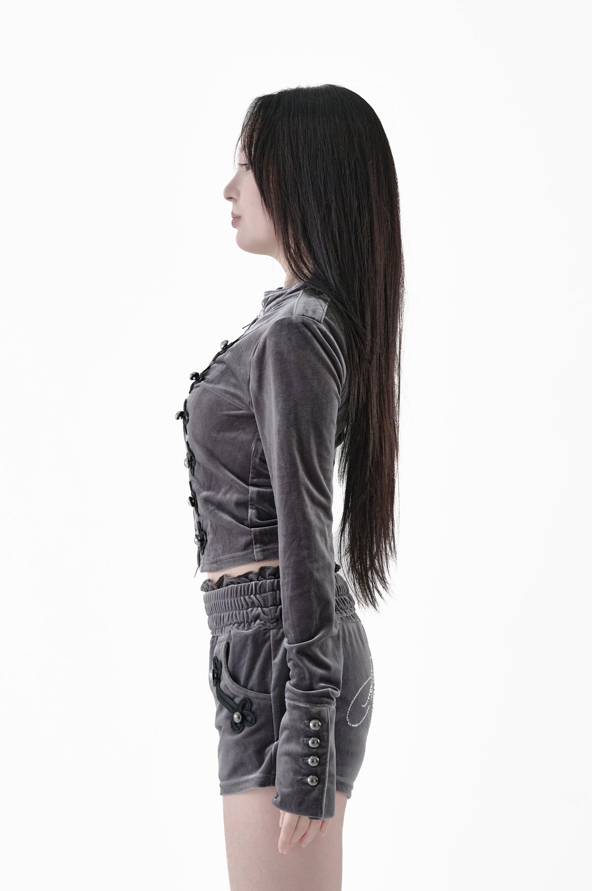 Velour Napoleon Tops