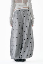 W belt sweat pants