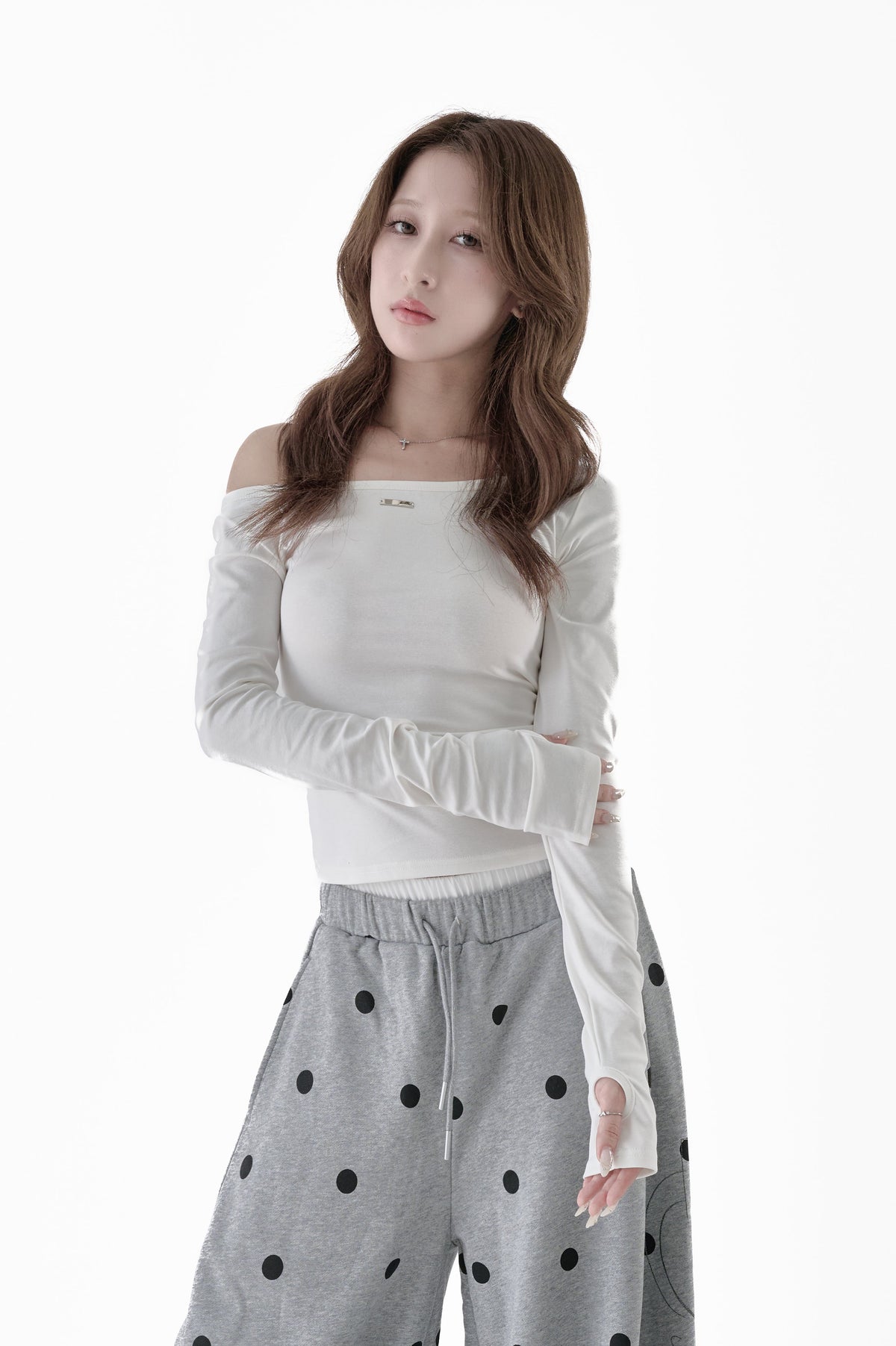 Back lace open tops