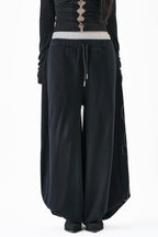 W belt sweat pants