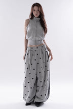 Corded sweat pants