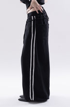 Corded sweat pants