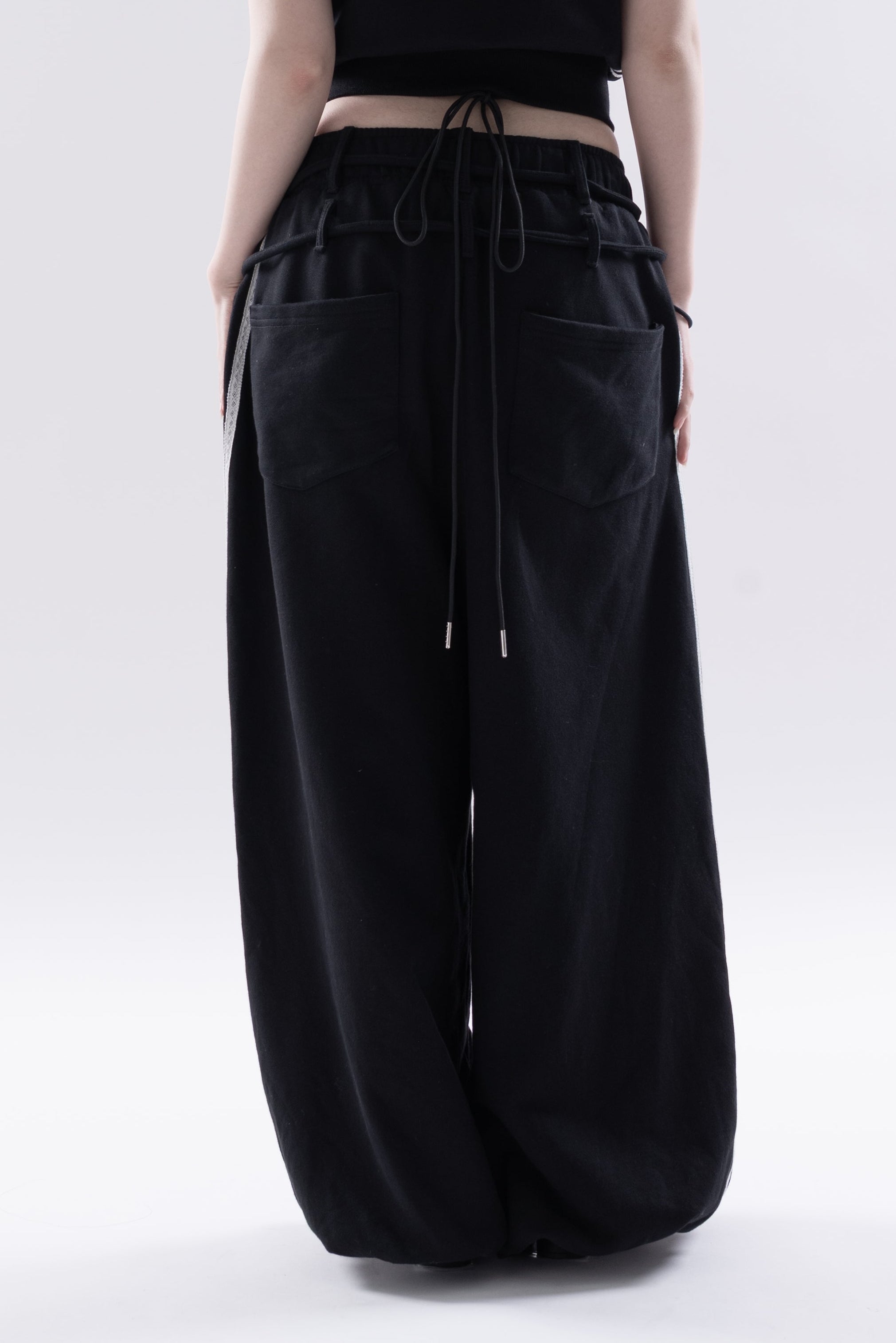 Corded sweat pants
